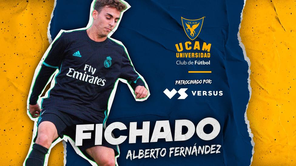 Alberto Fernández firma por UCAM Murcia CF