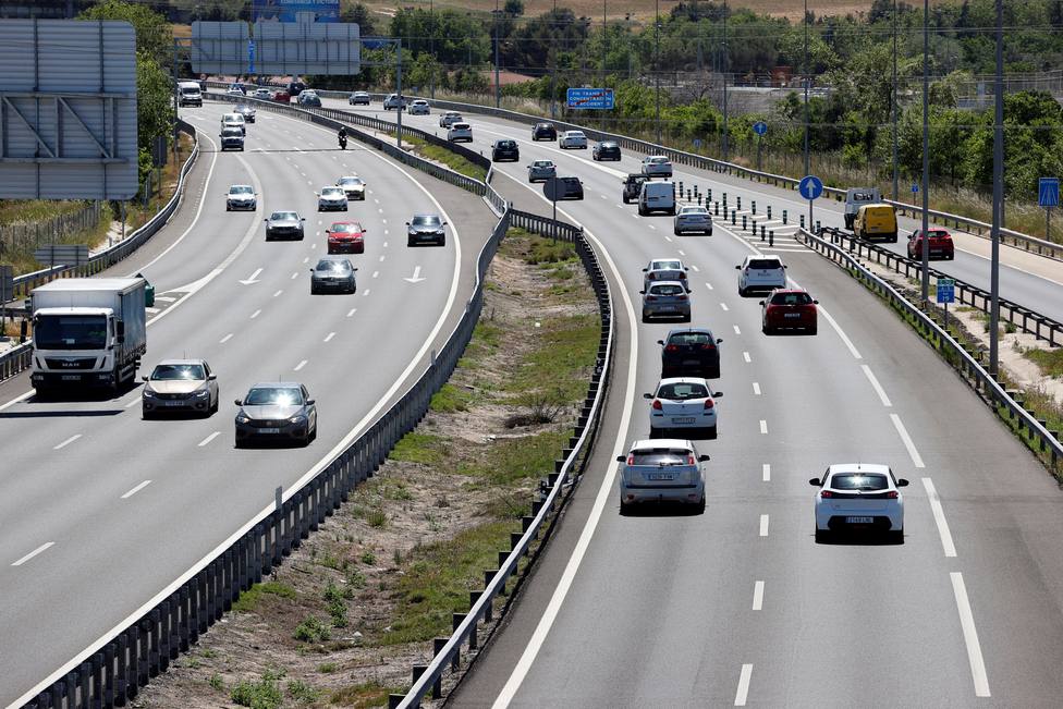 Problemas de tráfico en la vuelta a Madrid por carretera