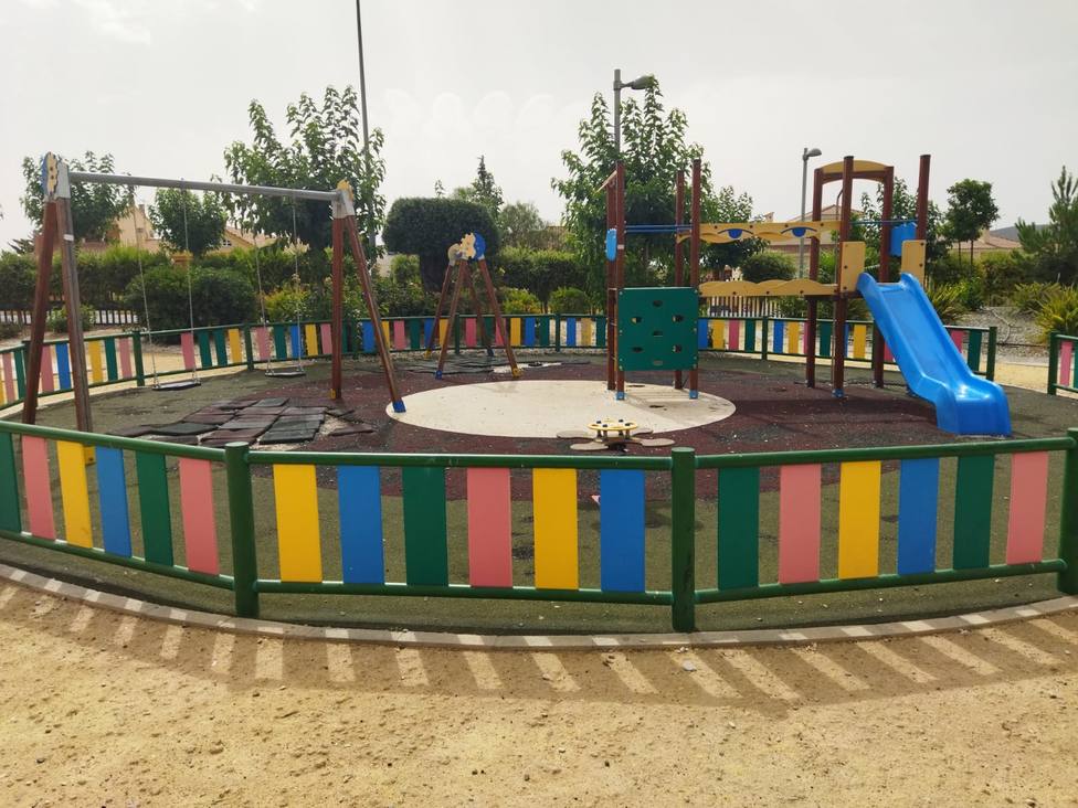 Adjudicadas las obras de mejora en las zonas infantiles de juego del parque Reina Sofía de Puerto Lumbreras