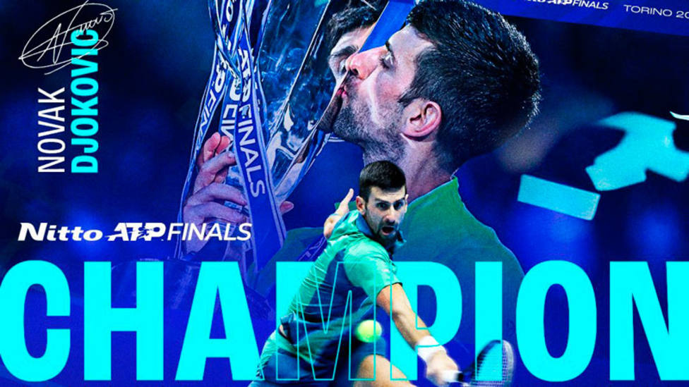 Djokovic, campeón de la Copa de Maestros 2023