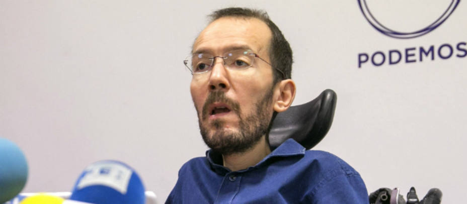Pablo Echenique, secretario de organización de Podemos. EFE