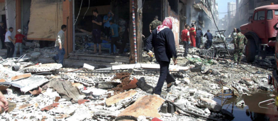 Homs ha sido escenario de los más crudos combates en la guerra civil de Siria. REUTERS