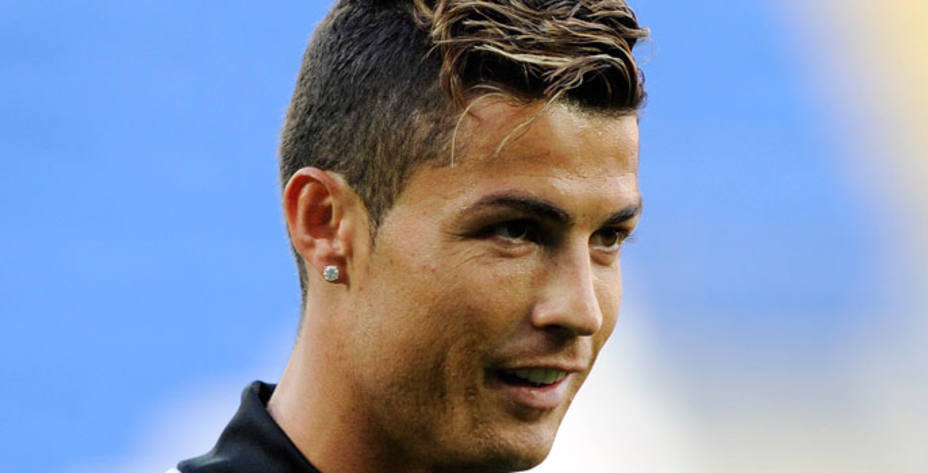 Cristiano, durante un entrenamiento con el Real Madrid. Reuters.