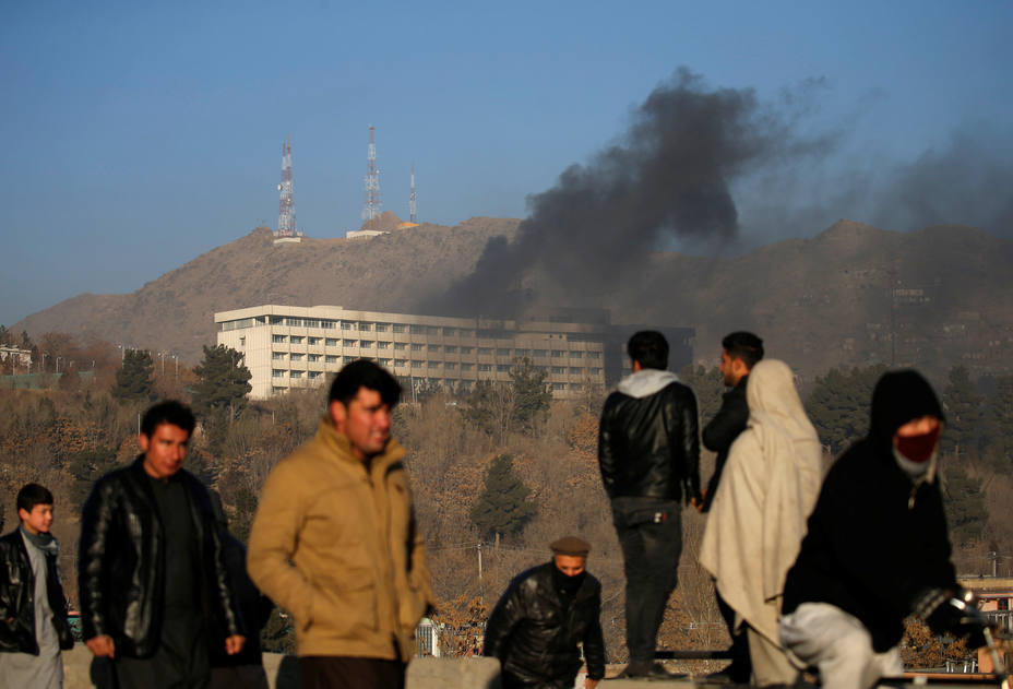 El hotel, que ya fue objetivo de un ataque similar en 2011, es frecuentado por extranjeros y afganos adinerados