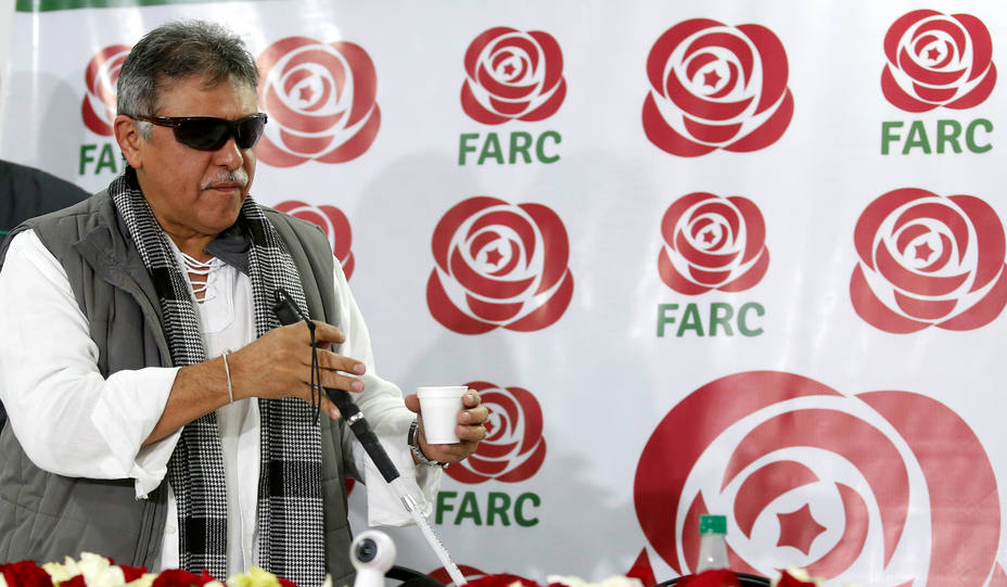 Jesús Santrich, uno de los líderes de la antigua guerrilla de las FARC. REUTERS