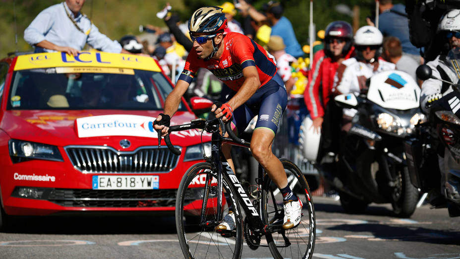 Vicenzo Nibali, durante la 12ª etapa del Tour 2018. Cordon Press