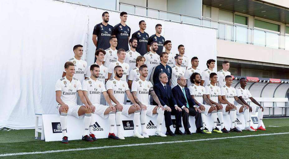 Foto oficial Real Madrid 2018-2019
