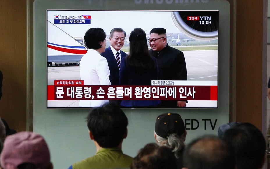 Comienza la tercera cumbre coreana del año en Pyongyang