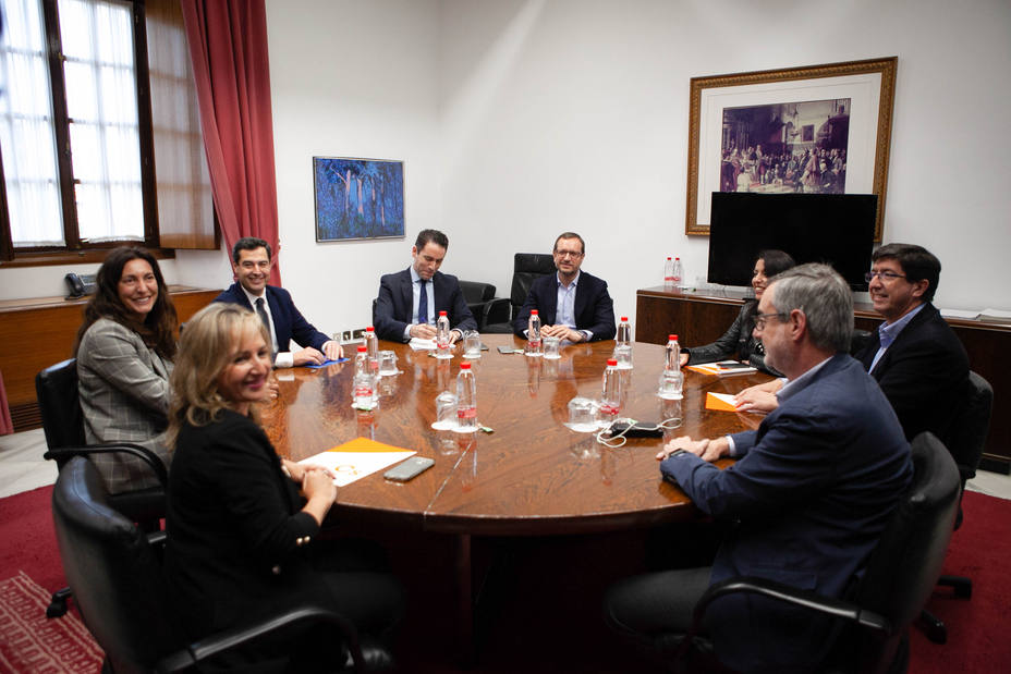 PP-A y Cs cierran su acuerdo programático en Andalucía
