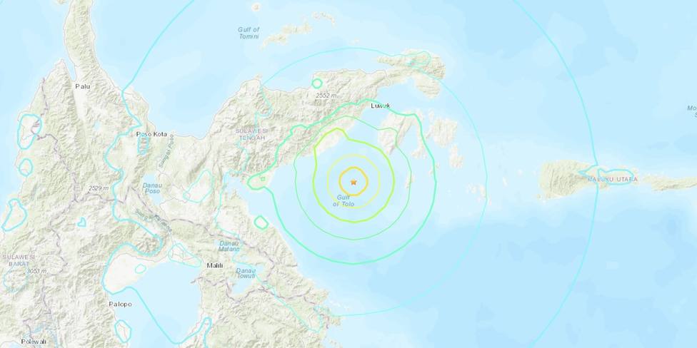 Retirada la alerta por tsunami en Indonesia tras el seísmo de magnitud 6,9 en Sulawesi