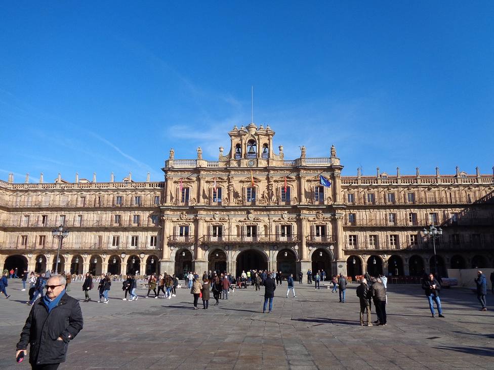 Foto fachada del Ayuntamiento de Salamanca