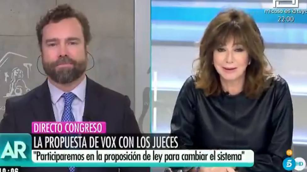 La descalificación de Espinosa de los Monteros a Podemos que obliga a Ana Rosa a reaccionar: Se ha pasado