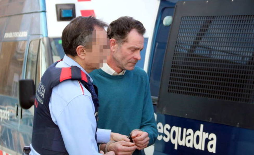 José antonio Ortiz Cambray siendo detenido en marzo de 2019