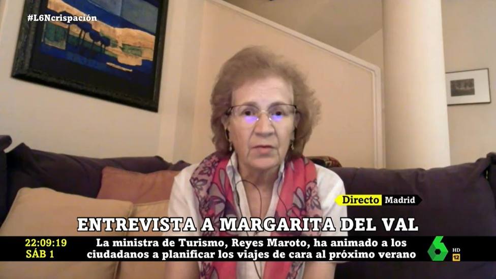 Margarita del Val avisa en La Sexta de su nueva preocupación con las vacunas: No me atrevo