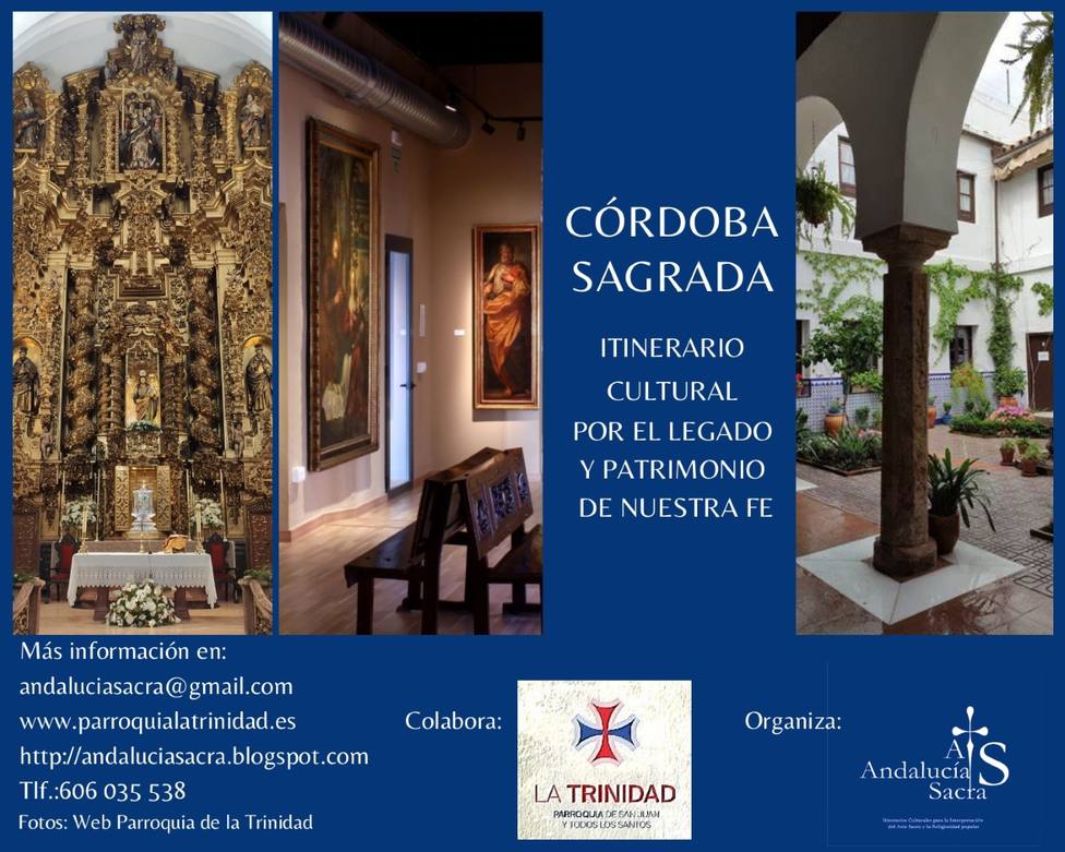 Conoce los Itinerarios para conocer la historia devocional y artística de Córdoba