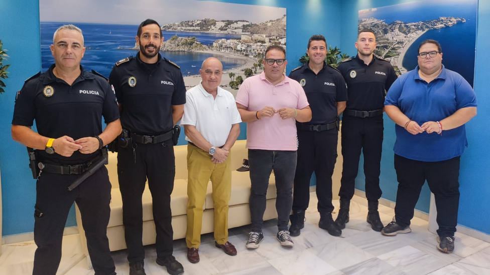 La Policía Local de Almuñécar cuenta con tres nuevos agentes en prácticas