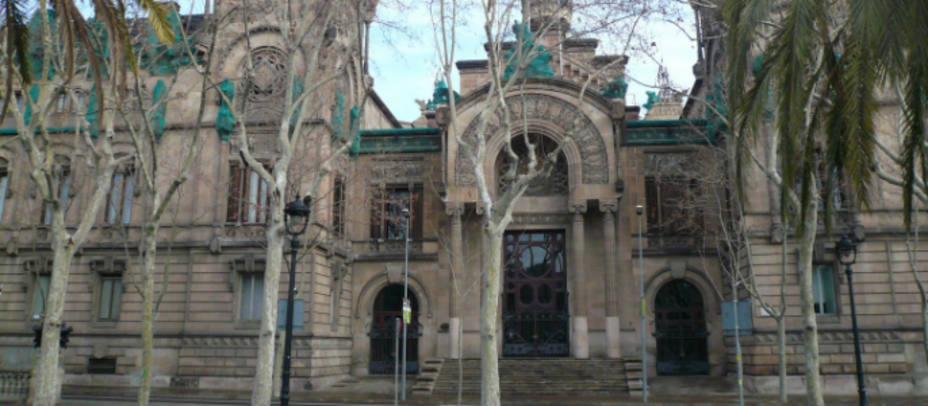 Palau de Justicia de Barcelona, sede de la Presidencia del Tribunal Superior de Justicia de Cataluña. Foto Wikimmedia Pere López