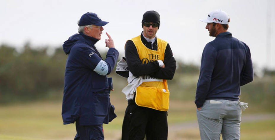 Las fuertes ráfagas de viento han provocado la segunda suspensión del juego en el Abierto británico de golf. (Foto: Reuters)