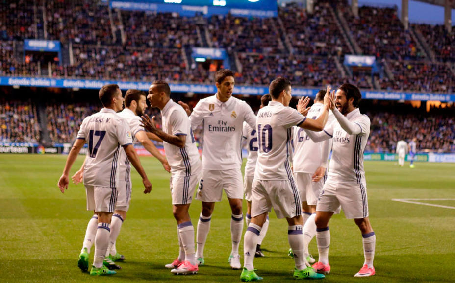 Los suplentes del Real Madrid ganaron en Riazor. REUTERS