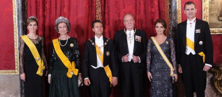 El Rey cede al Príncipe el testigo como primer embajador ante Peña Nieto