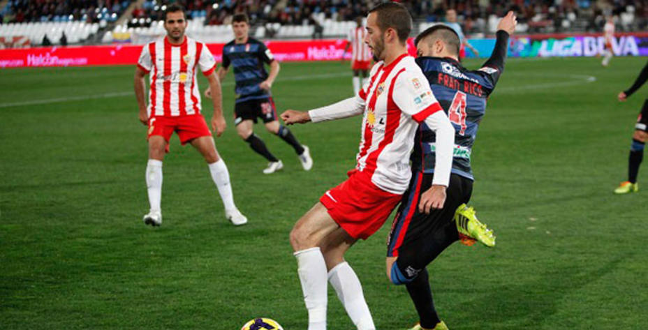 Aleix Vidal ha sido una de las grandes revelaciones de la temporada. Foto: Almería.