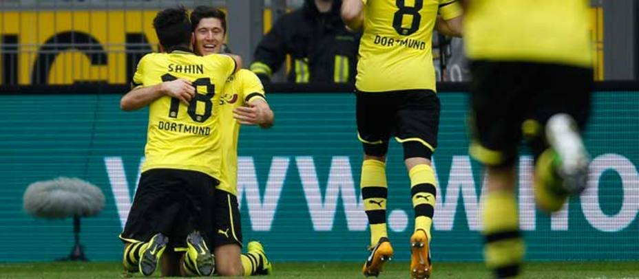 El Dortmund, rival del Málaga, golea en la Bundesliga. REUTERS