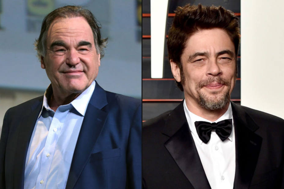 Benicio Del Toro y Oliver Stone trabajarán juntos en White Lies