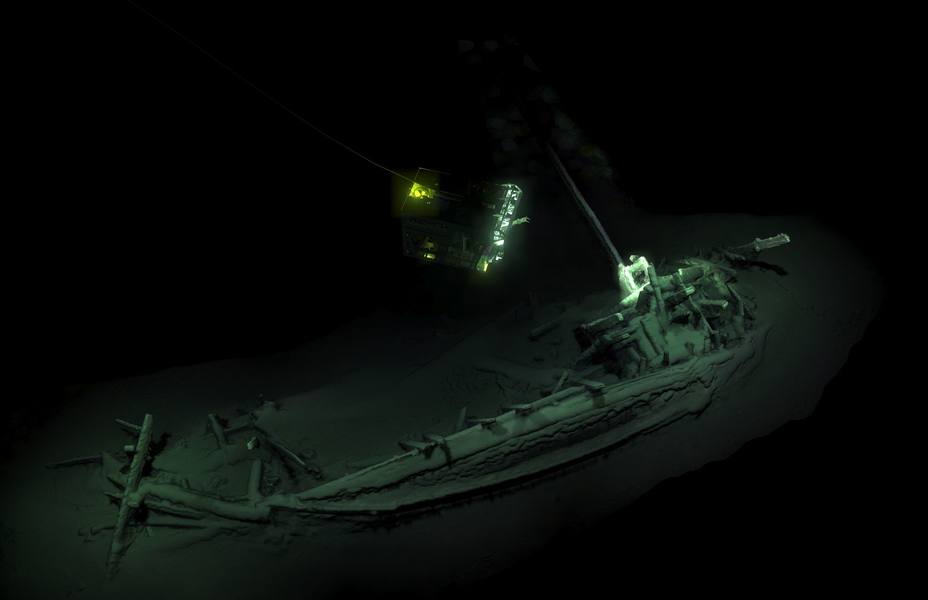 Encuentran intacto un barco mercante griego hundido hace 2.400 años en Bulgaria