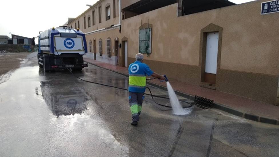 Murcia recupera casi al 100% la normalidad gracias al trabajo de los servicios municipales