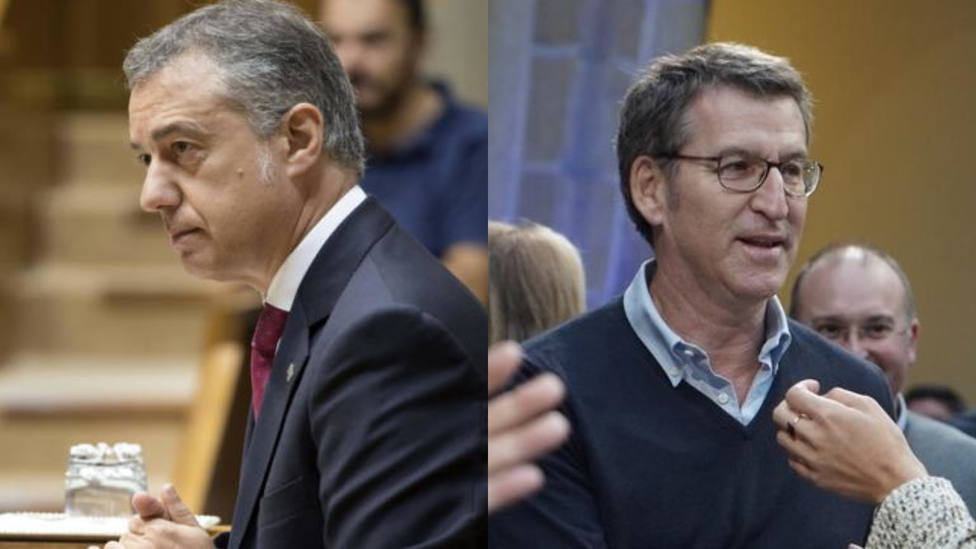 Urkullu y Feijóo adelantan las elecciones autonómicas en el País Vasco y Galicia para el día 5 de abril