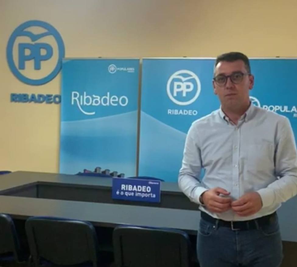 Daniel Vega es el portavoz del PP de Ribadeo
