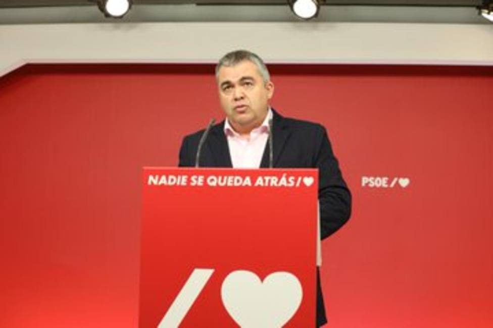 El secretario de Coordinación Territorial del PSOE, Santos Cerdán