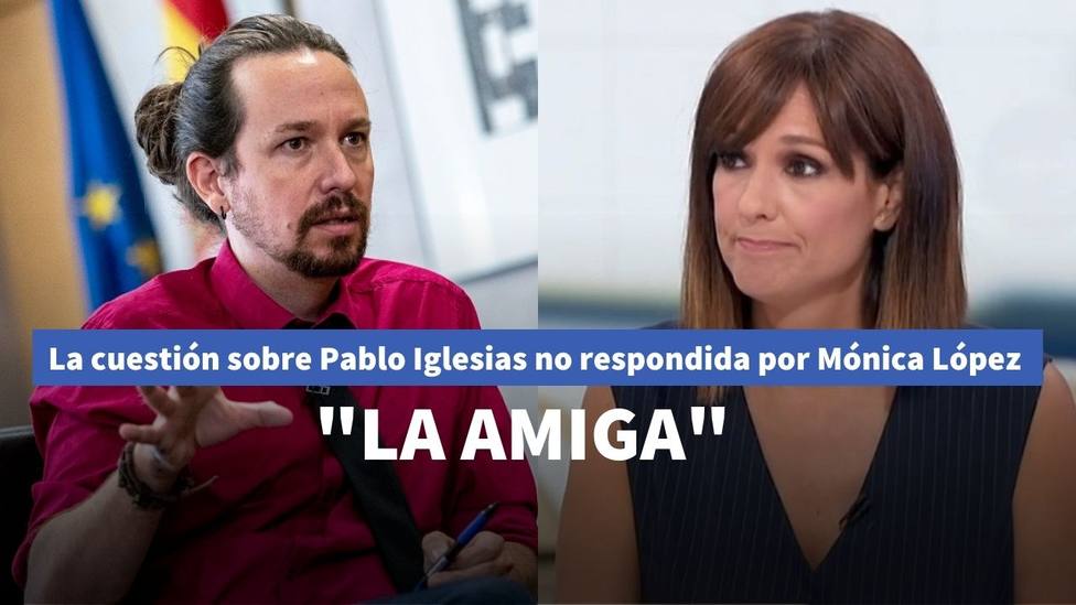 Mónica López, obligada a cambiar de tema en TVE tras una incómoda pregunta sobre Iglesias: Pero bueno
