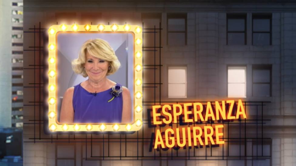 Esperanza Aguirre se sube a ‘La Azotea’ en el estreno del late night de TRECE