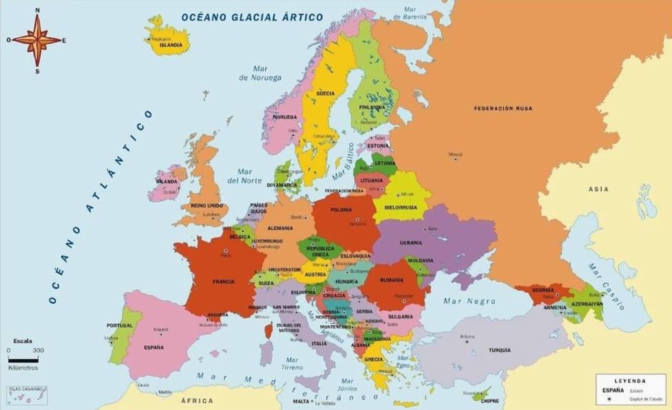 El mapa que muestra cuáles son los países europeos con mayor tasa de mortalidad por alcoholismo
