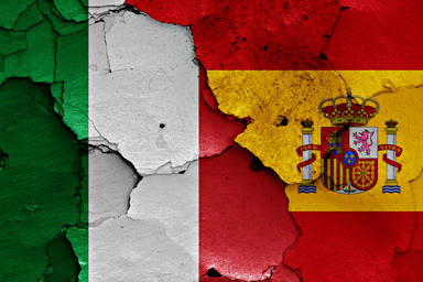 Existe cierta rivalidad culinaria entre España e Italia, pero una muy sana
