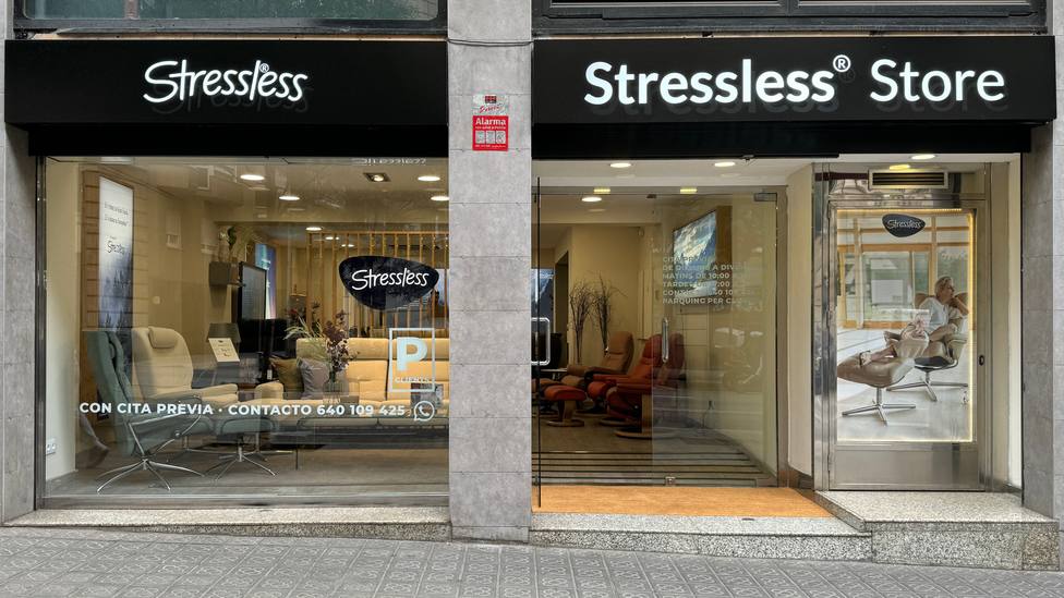 Stressless abre la primera Stressless Store de España: la marca noruega ya está en Barcelona