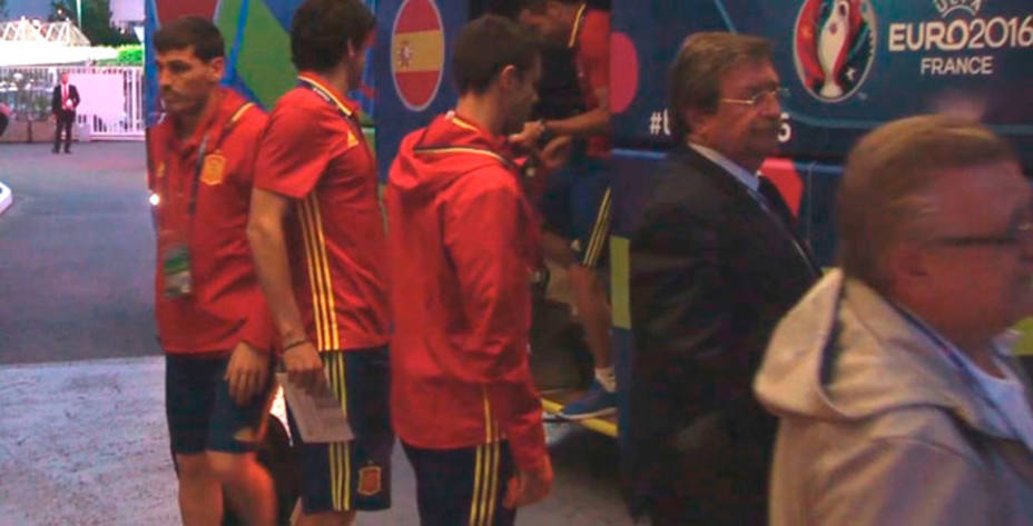 La selección española ya descansa en Toulouse