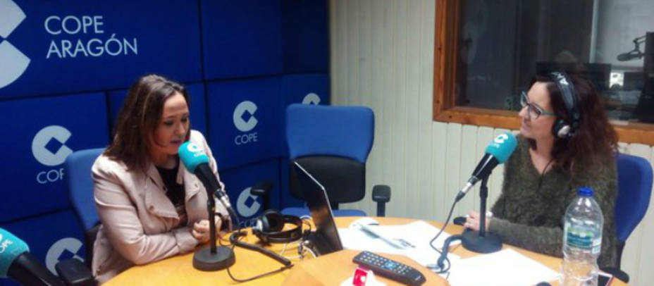 Entrevista a Mayte Pérez, consejera de Educación de Aragón en COPE Zaragoza