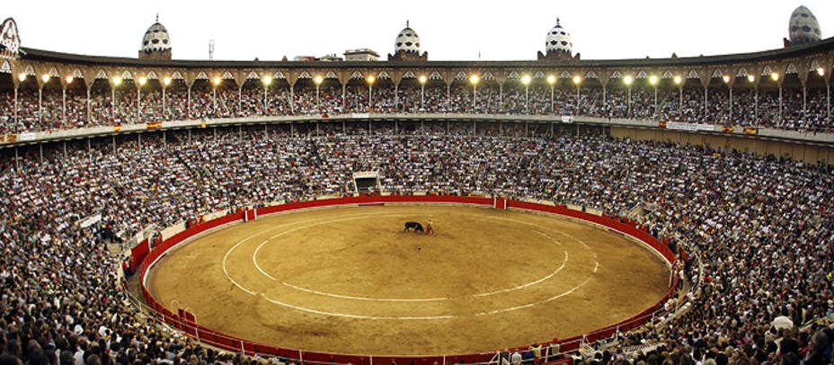 Imagen de la última corrida que acogió la Monumental de Barcelona en septiembre de 2011. EFE