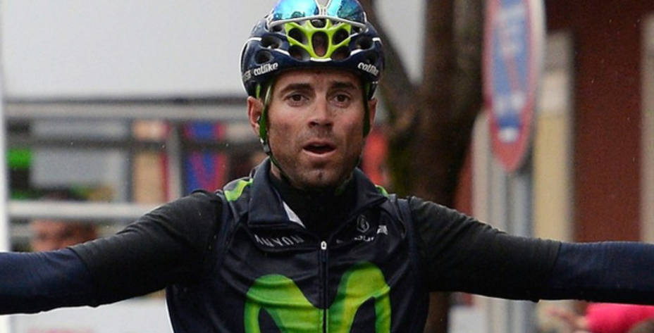 Alejandro Valverde, ganador de la segunda etapa de la Volta a Cataluña. (www.movistarteam.com)