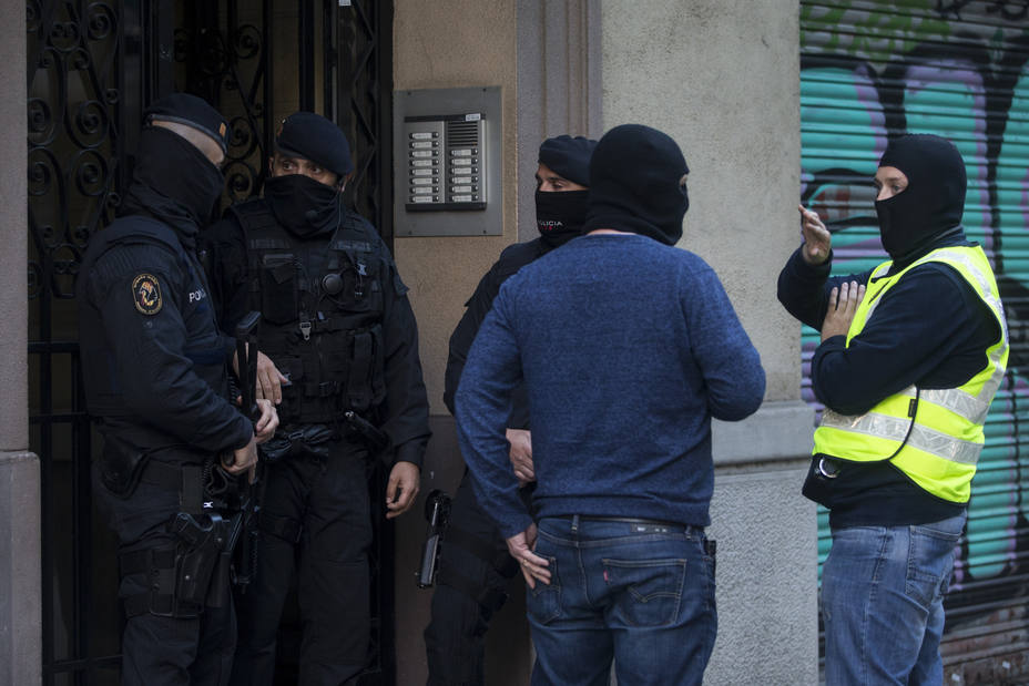 VARIOS DETENIDOS EN UNA OPERACIÓN CONTRA EL TERRORISMO YIHADISTA EN BARCELONA