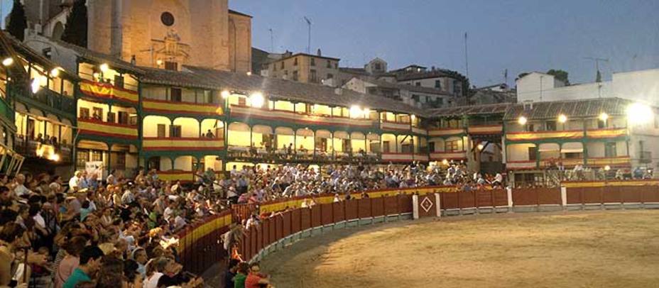 La plaza de toros de Chinchón celebrará de nuevo festejos de promoción. S.N