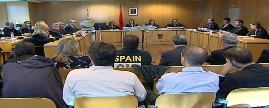Imagen del juicio celebrado en la Audiencia Provincial de Madrid. EFE