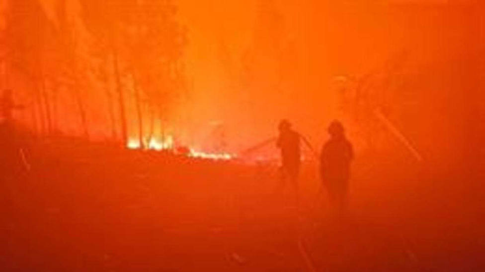 Al menos 39 heridos a causa de los incendios forestales en Portugal
