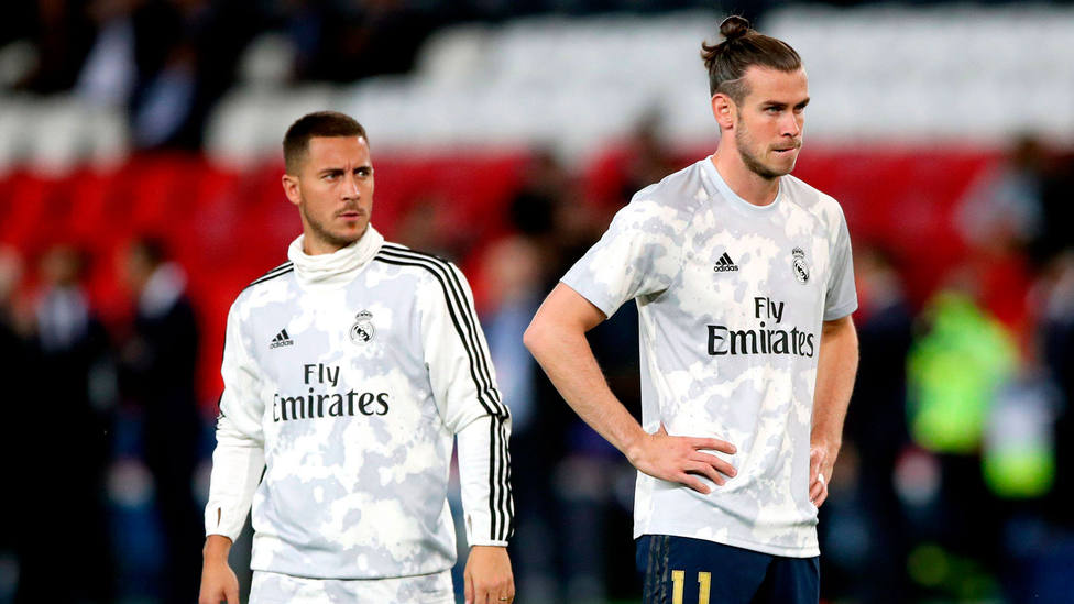 Eden Hazard y Gareth Bale. CORDONPRESS