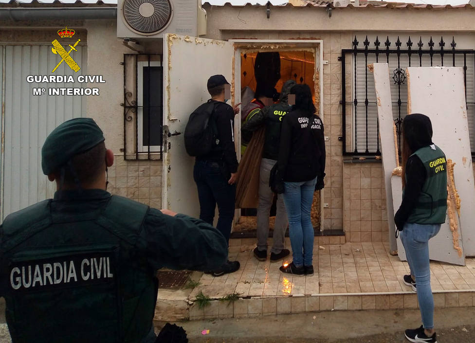 La Guardia Civil desmantela una organización criminal con la detención de 14 personas en la zona del Mar Menor