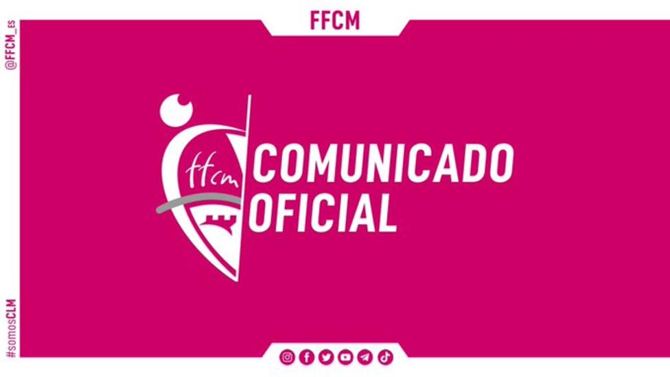 Comunicado de la Federación de Fútbol de Castilla-La Mancha