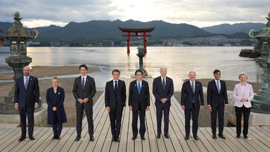 G7 Hiroshima Summit Visit to Itsukushima Shrine