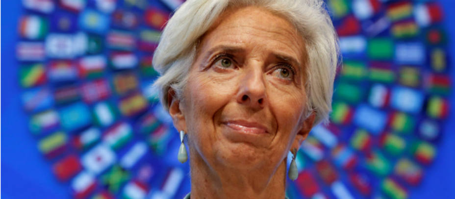 Christine Lagarde, directora-gerente del Fondo Monetario Internacional